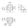 Уголок мебельный двойной S-02 MAXI, клен / бук, фото - фото №5 - small