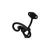 Крючок  Marella CL 43007.106 черный матовый - small