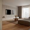 Стеновая панель AGT LB-3771 732 Капучино шелк Soft Touch 2800х121х18мм, купить - фото №2 - small