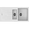 Мойка гранит Classic 100x50x15 белый Fabiano - small