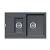 Мойка гранит Classic 78x50x15 титаниум Fabiano - small