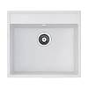 Мойка гранит Quadro 56x51 белый Fabiano - small