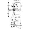 Смеситель Blue хром (в/ш) Grohe (31721000), цена - фото №6 - small