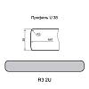 Стільниця Luxeform S946/R3-2 U Статуаріо 3050х1200x38 мм м.п., купити - фото №2 - small