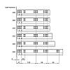 Направляючі прихованого монтажу SC L=500 MULLER 18mm max 3D, фото - фото №5 - small