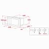 Встраиваемая микроволновая печь ML 8200 BIS WH Teka (112060002), цена - фото №6 - small