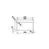 Мойка VINTERA XL 9-UF SILGRANIT (мпс./уровень) антрацит BLANCO (526101), в Украине - фото №4 - small