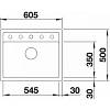 Мийка DALAGO 6-F SILGRANIT (в рівень) кава BLANCO (515095), в Україні - фото №4 - small