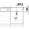 Мийка DALAGO 6-F SILGRANIT (в рівень) кава BLANCO (515095), ціна - фото №6 - small