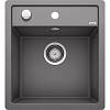 Мойка DALAGO 45-F SILGRANIT (в уровень) темная скала BLANCO (518847) - small