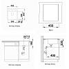 Мойка DALAGO 45-F SILGRANIT (в уровень) темная скала BLANCO (518847), недорого - фото №3 - small