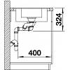 Мойка METRA 6 SF SILGRANIT (в уровень) нежный белый BLANCO (527118), в Украине - фото №4 - small