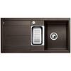Мойка METRA 6 SF SILGRANIT (в уровень) кофе BLANCO (519120) - small