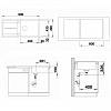 Мойка METRA XL 6 SF SILGRANIT (в уровень) антрацит BLANCO (519150), недорого - фото №3 - small