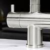Смеситель FONTAS II PVD steel нерж. сталь BLANCO (523129), недорого - фото №3 - small