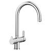 Змішувач TRIMA PVD steel нерж. сталь BLANCO (525803) - small
