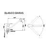 Смеситель DARAS хром BLANCO (517720), в Украине - фото №4 - small