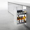 Карго Iris 300мм графіт бокове праве 2 полиці з дотягувачем Muller, купити - фото №2 - small