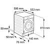 Стиральная машина встроенная EW7N7F348SUI Electrolux, цена - фото №6 - small
