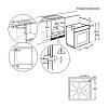 Духовой шкаф KOCBP39H черный Electrolux, цена - фото №6 - small