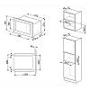 Встраиваемая микроволновая печь FMI125N Smeg, купить - фото №2 - small