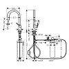 Смеситель для кухни Aqittura M91 FilterSystem 210 (в/ш) черный матовый Hansgrohe (76803670), недорого - фото №3 - small