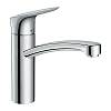 Змішувач для кухні Logis KM160 хром Hansgrohe (71832000) - small