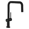 Смеситель для кухни Talis M54 KMU220 черный матовый Hansgrohe (72806670) - small