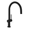 Смеситель для кухни Talis M54 KM220 черный матовый Hansgrohe (72804670) - small