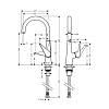 Змішувач для кухні Talis S KM260 хром Hansgrohe (72810000), фото - фото №5 - small