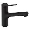 Смеситель для кухни Zesis M33 KM150s Box lite (в/ш) черный матовый Hansgrohe (74803670) - small