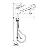 Змішувач для кухні Zesis M33 KM150s Box lite (в/ш) хром Hansgrohe (74803000), купити - фото №2 - small