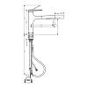 Смеситель для кухни Zesis M33 KM160s Box lite (в/ш) хром Hansgrohe (74804000), купить - фото №2 - small