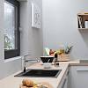 Мойка кухонная гранит S51 без крыла накладная, серый бетон Hansgrohe (43312380), недорого - фото №3 - small