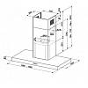 Витяжка купольна Stilo Comfort Bk Matt A60, чорний матовий Faber (325.0618.791), недорого - фото №3 - small
