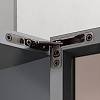 Комплект петель Air 105 soft-close сталь цвет: титан (левая + правая), 25кг (329.97.530), купить - фото №2 - small