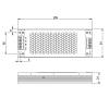 Блок питания для LED, 250W, 24V, IP20, метал. корпус, недорого - фото №3 - small