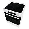 Плита электрическая стеклокерамическая GECS6C70WC белый Gorenje, недорого - фото №3 - small