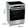 Плита электрическая стеклокерамическая GECS6C70XC нержавеющая сталь Gorenje, купить оптом - фото №13 - small