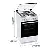 Плита комбінована GK5A21WH білий Gorenje, замовити онлайн - фото №8 - small
