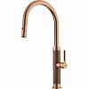 Смеситель Mythos Masterpiece Pull Out (ламинарный поток) и душем, PVD copper Franke (115.0711.557) - small