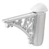 Полкодержатель Marella D 42430.125, нагрузка 20 кг белый - small