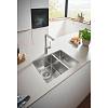 Смеситель Accent, супер сталь Grohe (30432DC0), цена - фото №6 - small