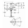 Змішувач BauClassic, хром Grohe (30575000), ціна - фото №6 - small