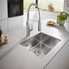 Мойка нерж.сталь K700U матовый графит Grohe (31574AL1), недорого - фото №3 - small