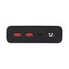 Акумулятор портативний літій-іонний Power bank 24000мА·год 100Вт PD, QC, чорний, недорого - фото №3 - small