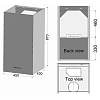 Вытяжка пристенная Qubo 45 Black Glass Fabiano, цена - фото №6 - small