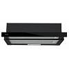 Вытяжка телескопическая черная SlimLine 60 Black Glass Fabiano - small