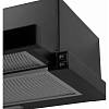 Вытяжка телескопическая черная SlimLine 60 Black Glass Fabiano, недорого - фото №3 - small