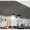 Вытяжка телескопическая черная SlimLine 60 Black Glass Fabiano, заказать - фото №7 - small